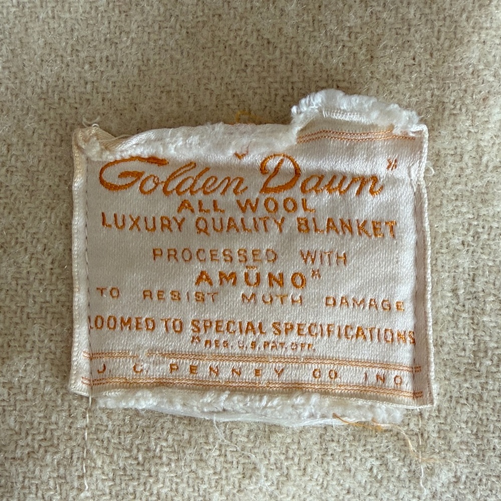 Vintage Striped Wool Blanket - Picture 7 of 7